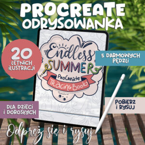 cyfrowa odrysowanka endless summer-min
