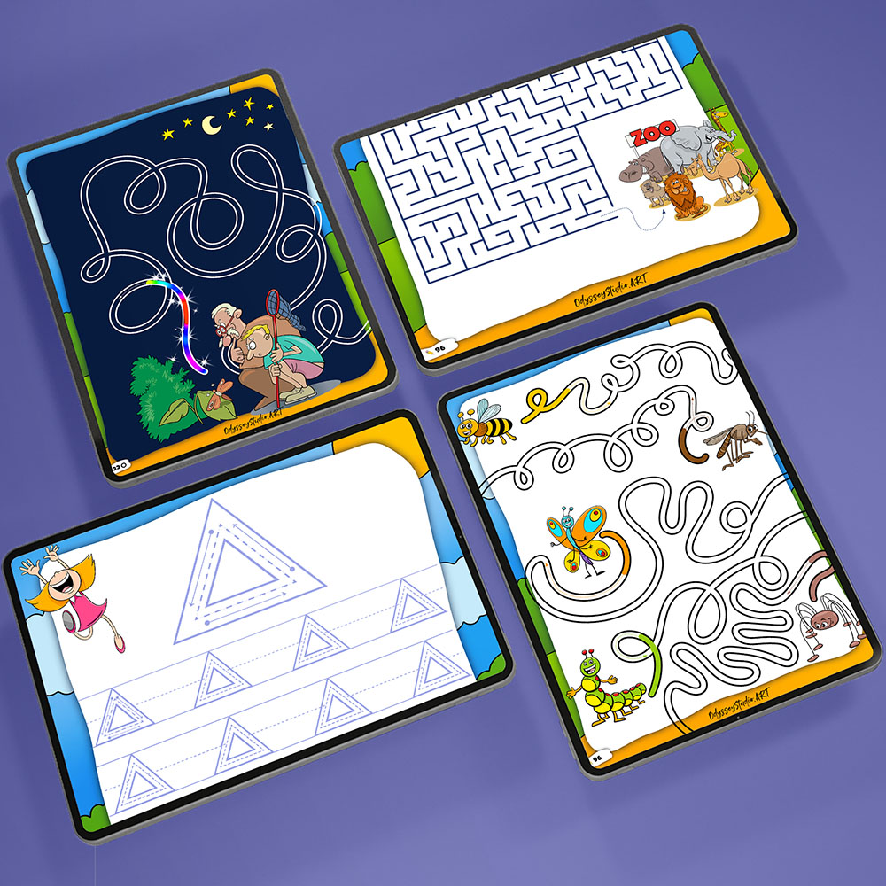 arkusze pracy do nauki pisania