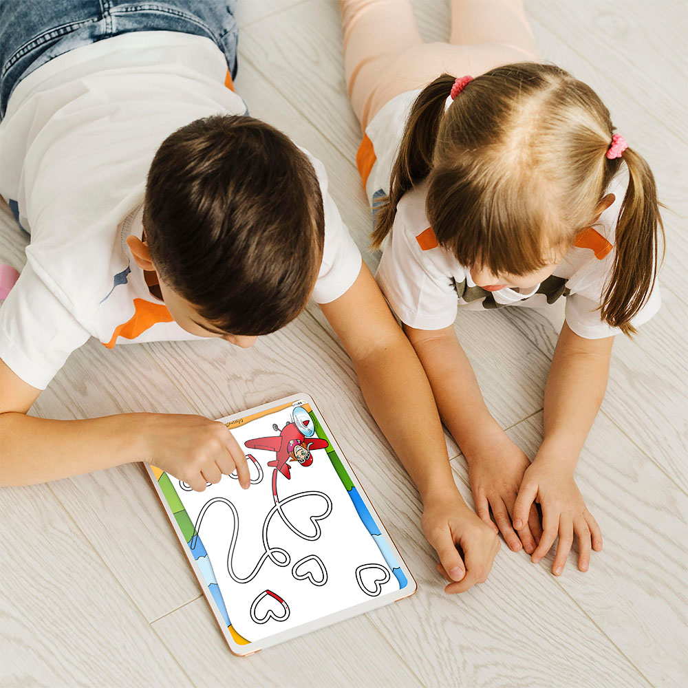 rysuj po sladzie na ipadzie dla dzieci procreate