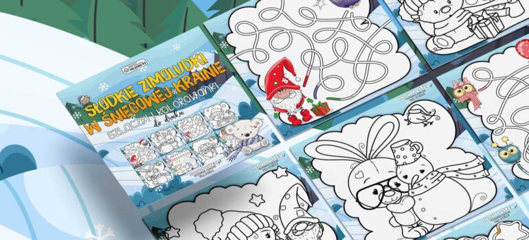 Słodkie Zimoludki w Śniegowej Krainie