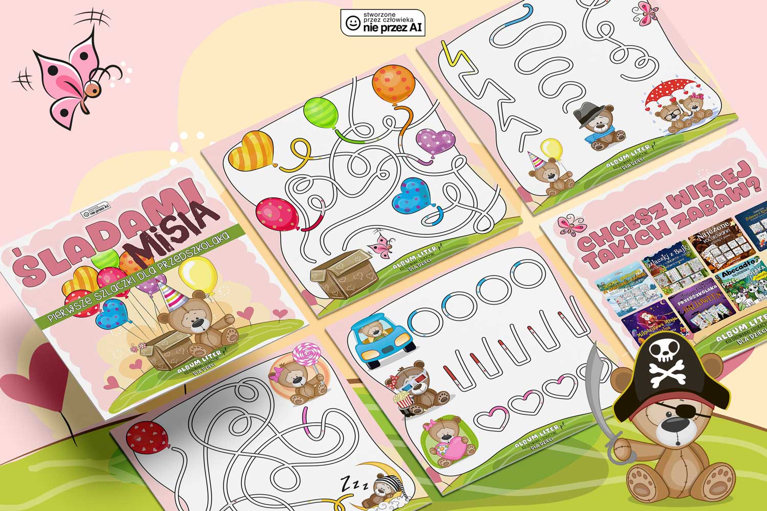 Pierwsze Szlaczki Przedszkolaka | Darmowy PDF do Druku