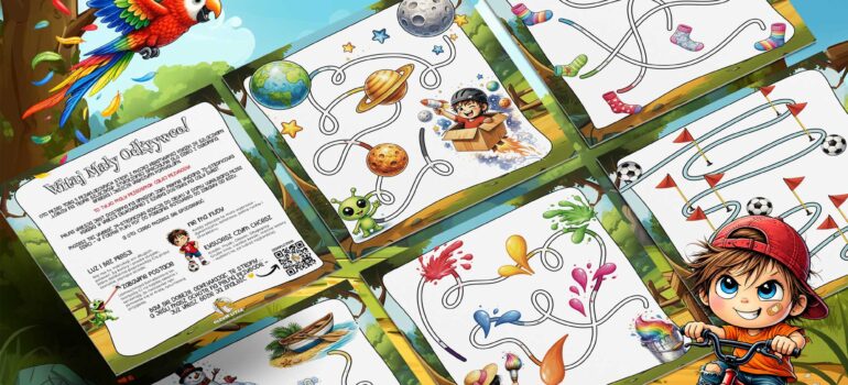 Darmowe Szlaczki Dla Aktywnych Dzieci – Pobierz Łobuzy Na Tropie Szlaczków