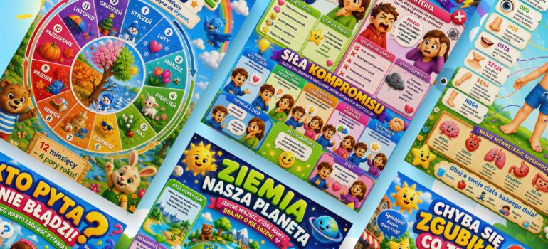 Plakaty Edukacyjne Dla Dzieci – Dlaczego Działają Lepiej Niż Myślisz