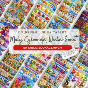 Mały Człowiek Wielki Świat - 50 Tablic Edukacyjnych Dla Dzieci